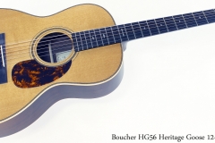 Boucher HG56 Heritage Goose 12-Fret Full Front View