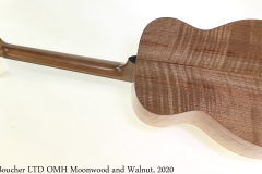 Boucher LTD OMH Moonwood and Walnut, 2020 Full Rear View