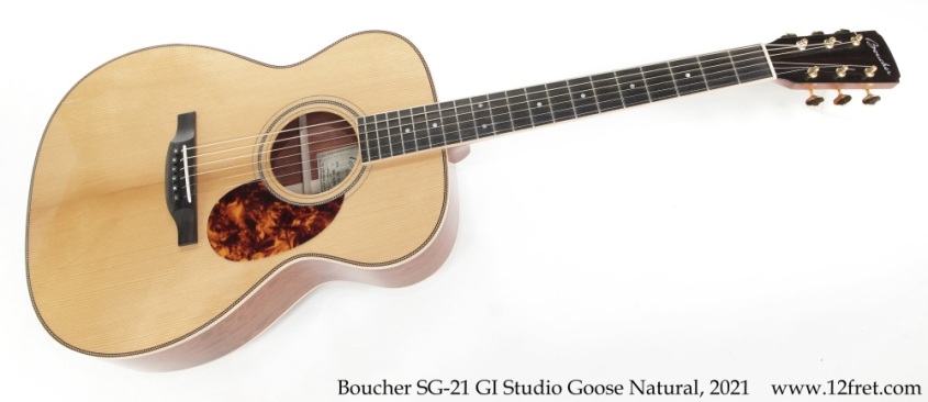 Boucher SG-21 GI Studio Goose Natural, 2021 Full Front View