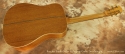 Boucher Studio Mahogany Goose Dreadnought full rear view