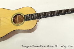 Bourgeois Piccolo Parlor Guitar, No. 1 of 15, 2010 Full Front View