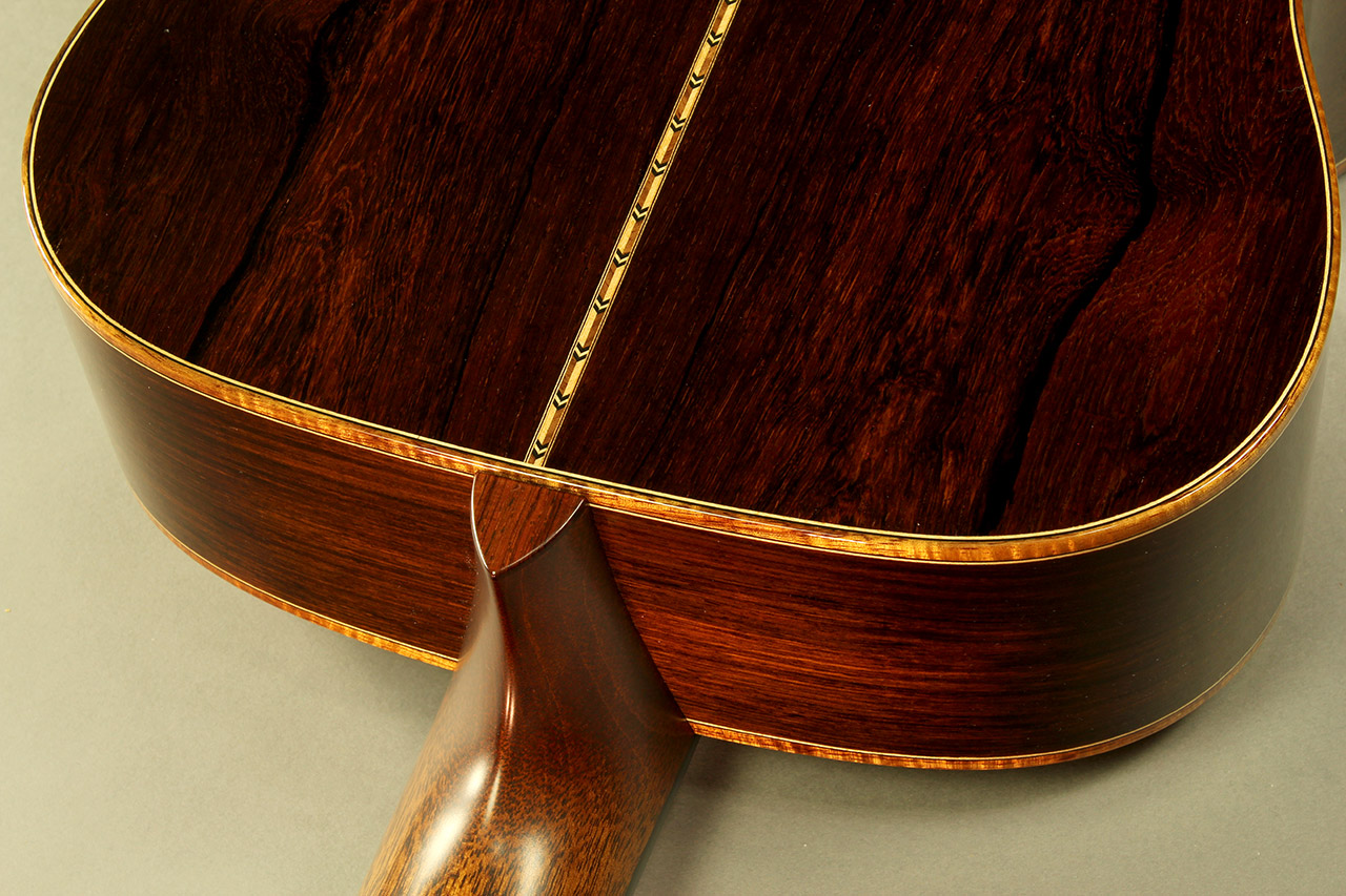 Bourgeois OM Signature neck joint