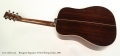 Bourgeois Signature D Steel String Guitar, 2007 Full Rear View