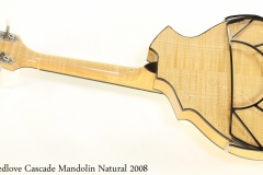 Breedlove Cascade Mandolin Natural 2008  Full Rear View