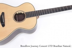 Breedlove Journey Concert LTD Brazilian Natural, 2016 Full Front View