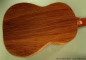 Bruce West Rosewood Classical Guitar Traditional Oil Finish, 2010 Back View
