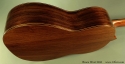 Bruce West Rosewood Classical Guitar Traditional Oil Finish, 2010 Treble Side and Rear