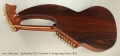 Jay Buckley SE21 Cocobolo 21 String Harp Guitar, 2015 Full Rear View