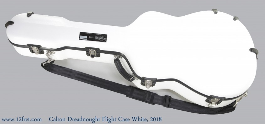 Calton Dreadnought Flight Case White, 2018 Closed View