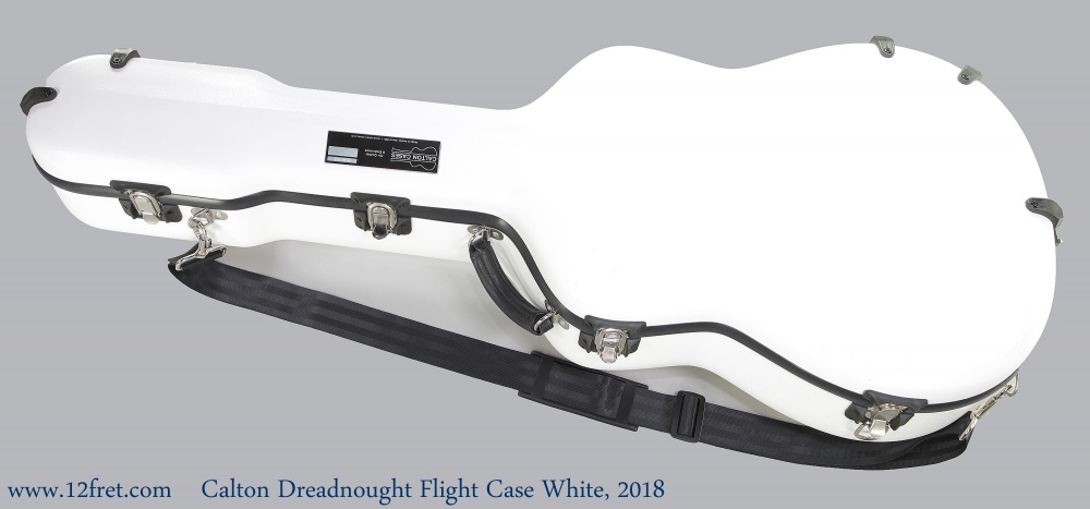 Calton Dreadnought Flight Case White 2018 The Twelfth Fret