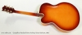 Campellone Standard Series Archtop Guitar Sunburst, 2002 Full Rear View