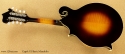 Capek F5 Basic Mandolin full rear view