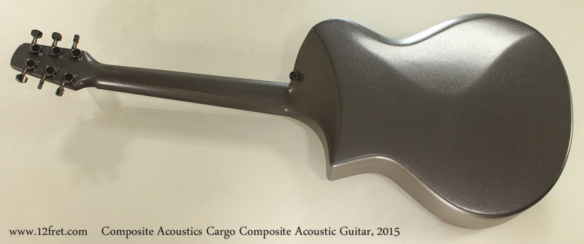 Composite Acoustics Cargo Composite Acoustic Guitar, 2015 Full Rear View