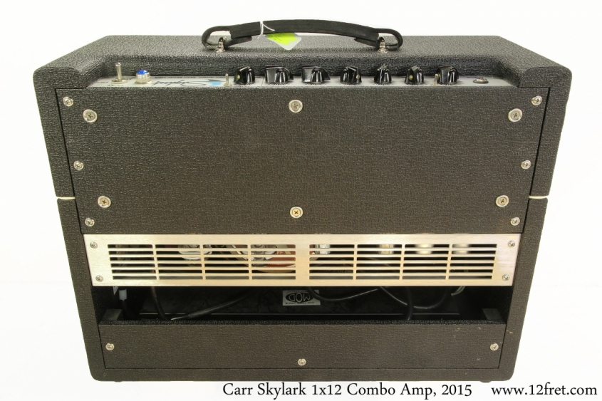 Carr Skylark 1x12 Combo Amp, 2015 Full Rear View