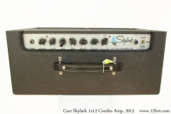Carr Skylark 1x12 ComboCarr Skylark 1x12 Combo Amp, 2015 Controls View Amp, 2015 Full Front View