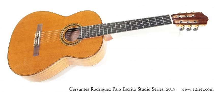 Cervantes Rodriguez Palo Escrito Studio Series, 2015 Full Front View