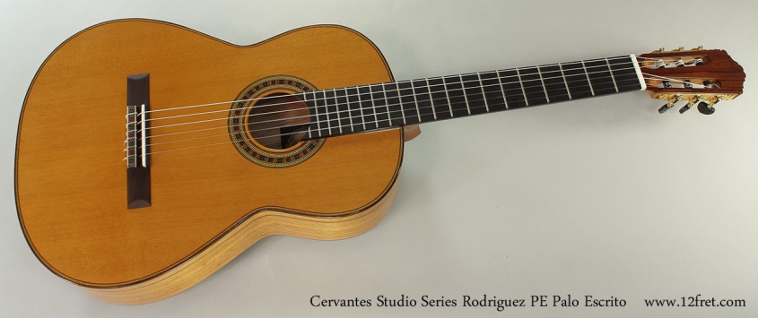 Cervantes Studio Series Rodriguez PE Palo Escrito Full Front View