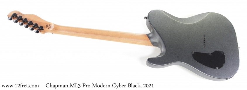 Chapman ML3 Pro Modern Cyber Black, 2021 Full Rear View