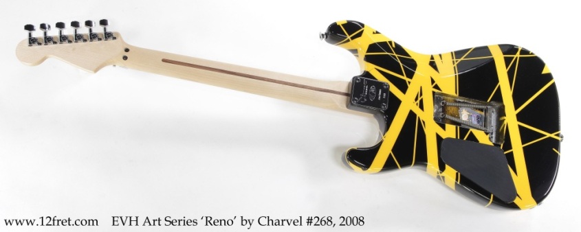 EVH Art Series 'Reno' by Charvel #268, 2008 Full Rear View