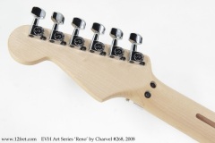 EVH Art Series 'Reno' by Charvel #268, 2008 Head Rear View