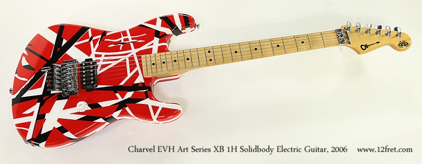 Charvel EVH Art Series XB 1H Solidbody Electric Guitar, 2006 Full Front View