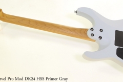 Charvel Pro Mod DK24 HSS Primer Gray Full Rear View