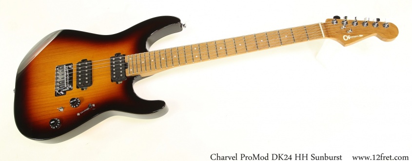 Charvel ProMod DK24 HH Sunburst Full Front View