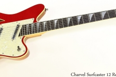 Charvel Surfcaster 12 Red, 1992 Full Front View