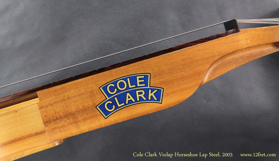Cole Clark Violap Horseshoe Lap Steel 2003 logo