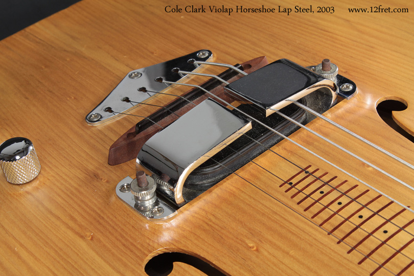 Cole Clark Violap Horseshoe Lap Steel 2003 pickup