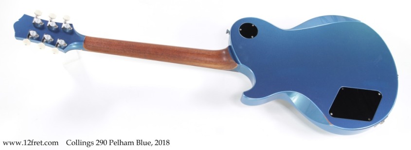 Collings 290 Pelham Blue, 2018 Full Rear View