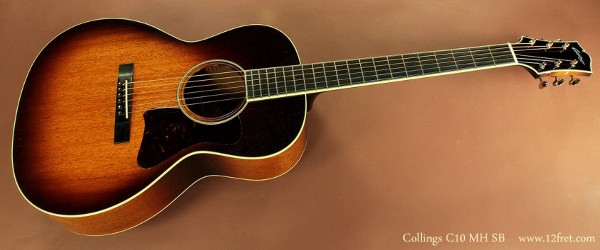 Collings C10 MH Sunburst full front view