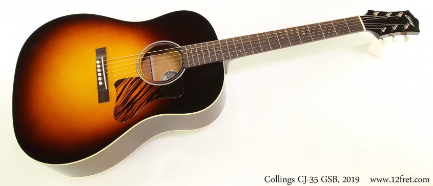 Collings CJ-35 GSB, 2019 Full Front View