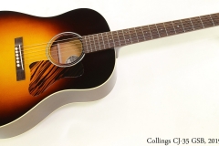 Collings CJ-35 GSB, 2019 Full Front View