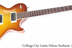 Collings City Limits Deluxe Sunburst, 2007 Full Front View