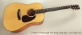Collings D1 Dreadnought Steel String Guitar, 2014 Full Front View