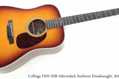 Collings D2H-ASB Adirondack Sunburst Dreadnought, 2011 Full Front View