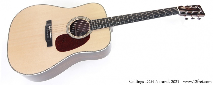 Collings D2H Natural, 2021 Full Front View