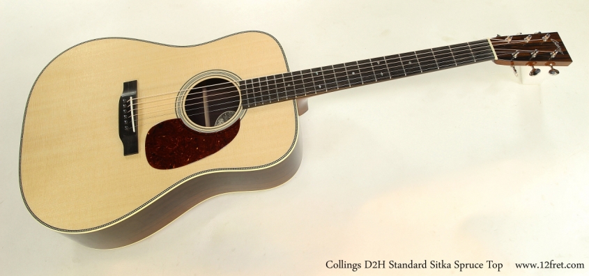 Collings D2H Standard Sitka Spruce Top  Full Front View