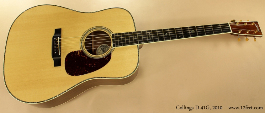 Collings D-41G Dreadnought 2010 full front view