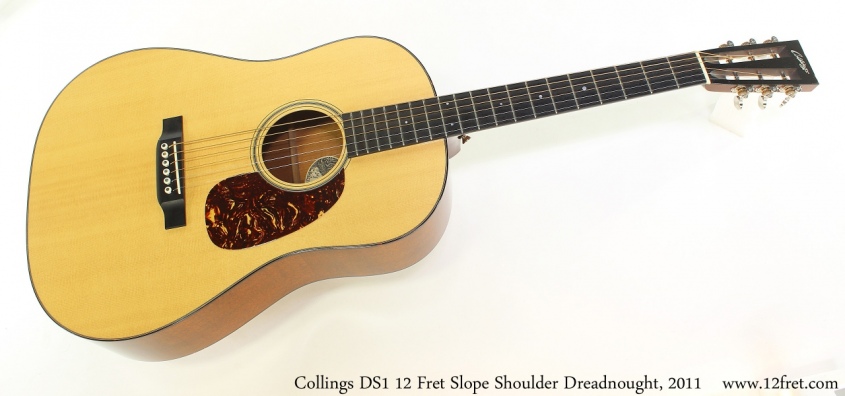 Collings DS1 12 Fret Slope Shoulder Dreadnought, 2011 Full Front View