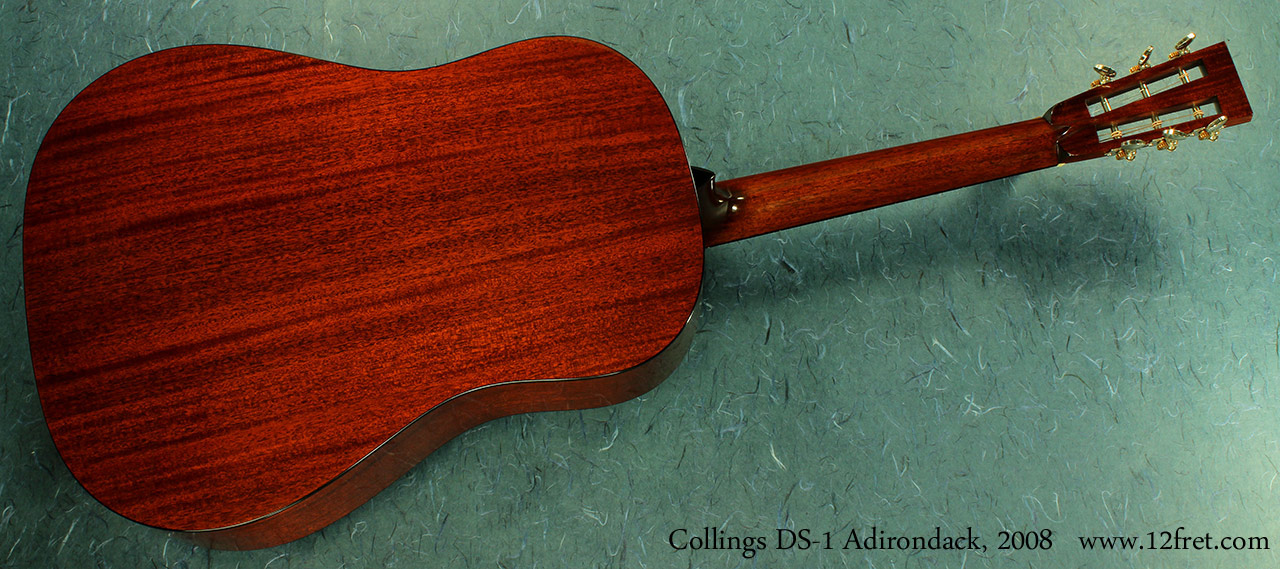 Collings DS-1a Adirondack full rear view