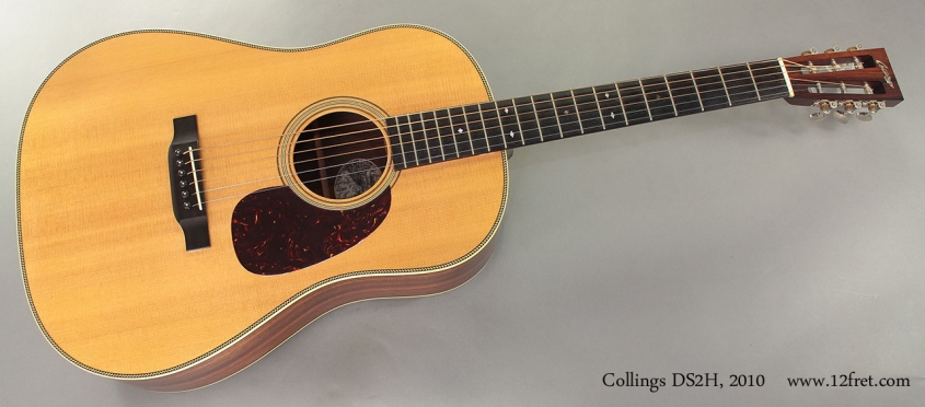 Collings DS2H 2010 full front view