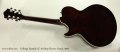Collings Eastside LC Archtop Electric Guitar, 2006 Full Rear View