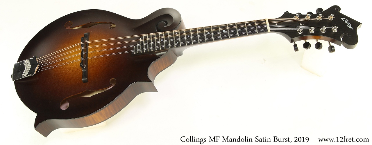 Collings MF Mandolin Satin Burst, 2019 Full Front View