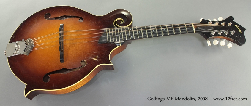 Collings MF Mandolin 2008 full front view