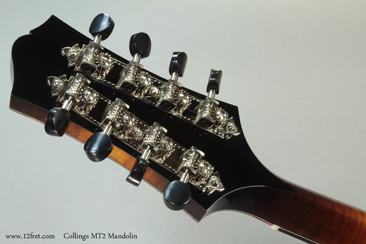 Collings MT2 Mandolin Head Rear
