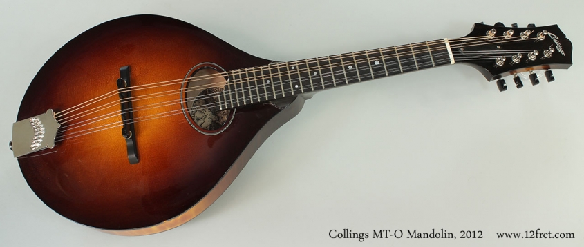 Collings MT-O Mandolin, 2012 Full Front View