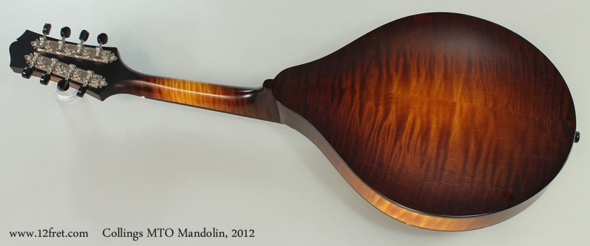 Collings MT-O Mandolin, 2012 Full Rear View