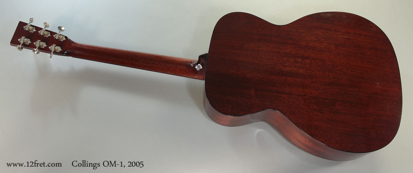 Collings OM-1, 2005 Full Rear View